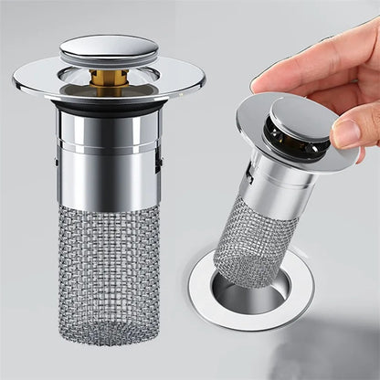 Stainless Steel Floor Drain Filter, Sink Stopper,