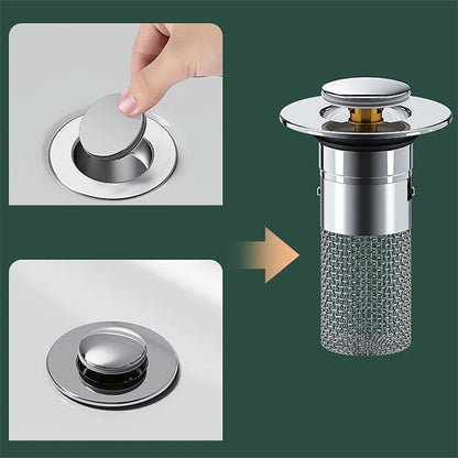 Stainless Steel Floor Drain Filter, Sink Stopper,